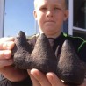 Дечак нагазио на зубе мамута