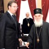 Вучић с патријархом Иринејом