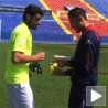 Сјајан са фудбалском, али и са тениском лоптицом!