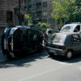 Преврнуо се аутомобил у центру Београда