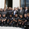 Пријем у част француског спасилачког тима