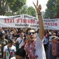 Француска, протести против Израела