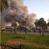 Гранатама и тенковима на аеродром у Триполију