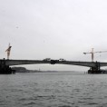 Градња моста Земун-Борча по плану