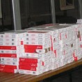 Пронађено више од хиљаду боксова цигарета