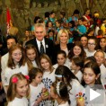 Деца Европе на пријему код Николића