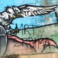 Антисрпски графити на стадиону Славије