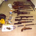 Заплењено оружје и муниција у Београду