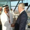 Николић са шеиком Бин Заједом