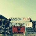 Навијачка провокација Албанаца