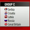 Србија против Хрватске, Летоније, Русије и Британије