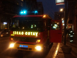 Параћин, изгорела четири стана