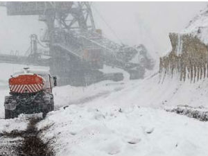 Снег није угрозио производњу у "Колубари"