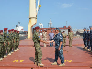 Српски и хрватски војници заједно против гусара у Сомалији