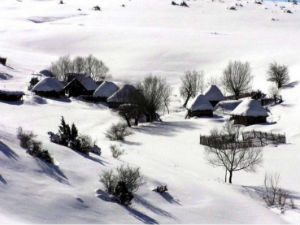 На Пештеру минус 25 степени