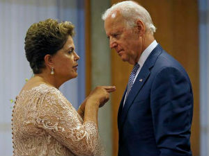 Сусрет Бајдена и Дилме Русеф у Бразилији