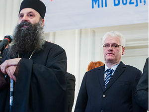 Хрватски врх на божићном пријему