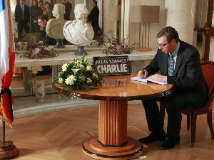 Вучић: Заједно против зла тероризма