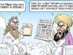 Нове карикатуре Мухамеда и Исуса