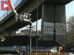 Дечак спуштен са трамвајског стуба код "Сајма"