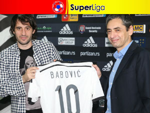 Бабовић у Партизану, трећи пут