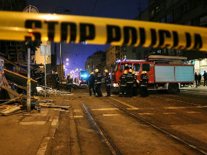 Сарајево, срушила се скела, двоје страдало