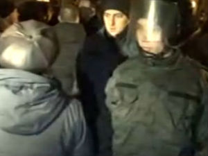 Кијев, протест испред Порошенкове канцеларије