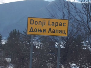 Прве ћириличне табле на путевима у Хрватској