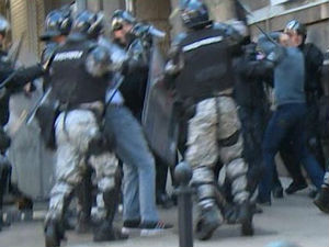 Оптужница за инцидент на "Паради поноса"