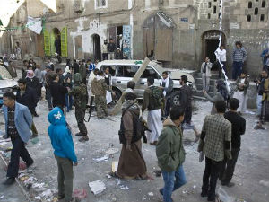 Експлозија у близини председничке палате у Сани