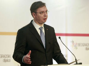 Вучић на инаугурацији Колинде Грабар Китаровић