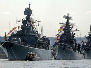 Велика вежба Црноморске флоте на Криму