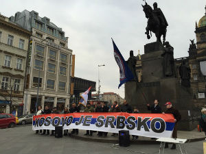 Праг, скуп подршке Србима на Косову