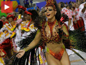 Карневалу у Рију ни киша не може ништа 