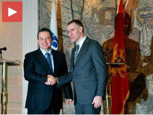 Дачић у Подгорици о приоритетима председавања ОЕБС-у