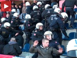 Беч, инцидент на утакмици Срба и Албанаца