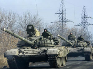 Украјина, повлачење тешког наоружања