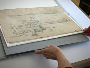 Откривене две скице Пола Сезана