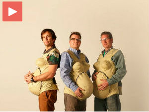 Ова три мушкарца „сазнаће“ како је то бити трудница