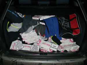 Заплењено 1.500 паклица цигарета