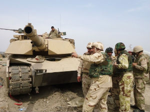 Офанзива Багдада, борба за територију