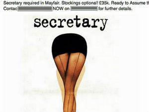 Катастрофалан оглас за посао секретарице