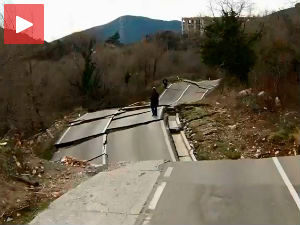 Клизиште однело магистрални пут код Будве 