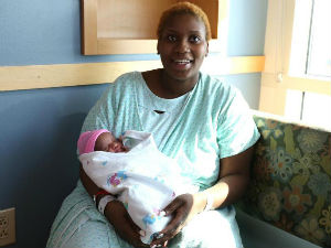 Пошла да се истушира па се породила