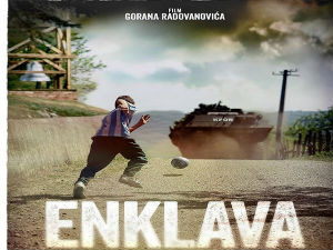 Дејан Станковић на премијери „Енклаве“ у Звечану