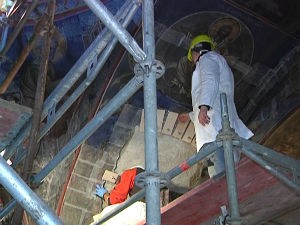 Санација живописа у Жичком комплексу 