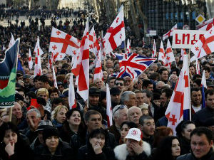 Грузија, протести грађана против Владе