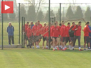 "Орлови" на окупу, имали први тренинг