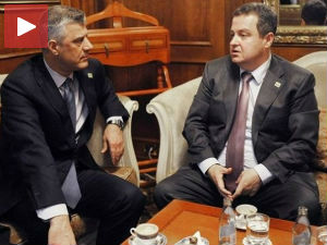 Дачић и Михајловићева у Приштини