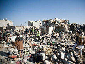 Сана под бомбама током ноћи и јутра